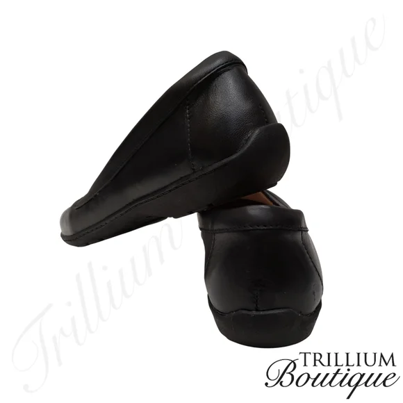 SOUL Naturalizer Zapato Loafer Black New in Box Leather Upper - Picture 11 of 13